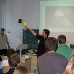 Experiments presentation at Na Vítězné pláni high 